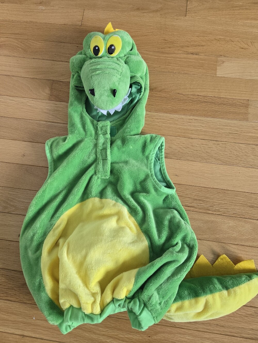 Toddler Green Hooded Costume